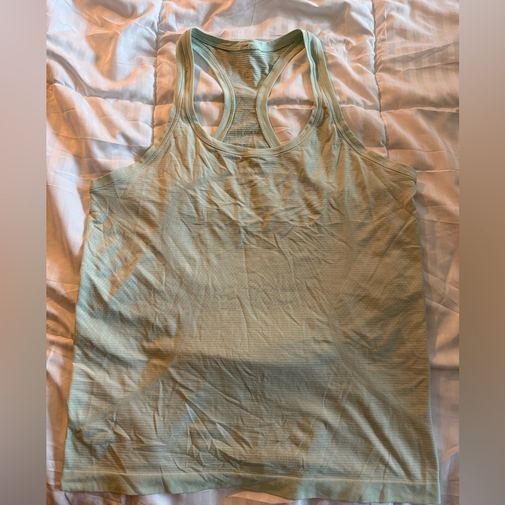 lululemon athletica mint swiftly tech tank